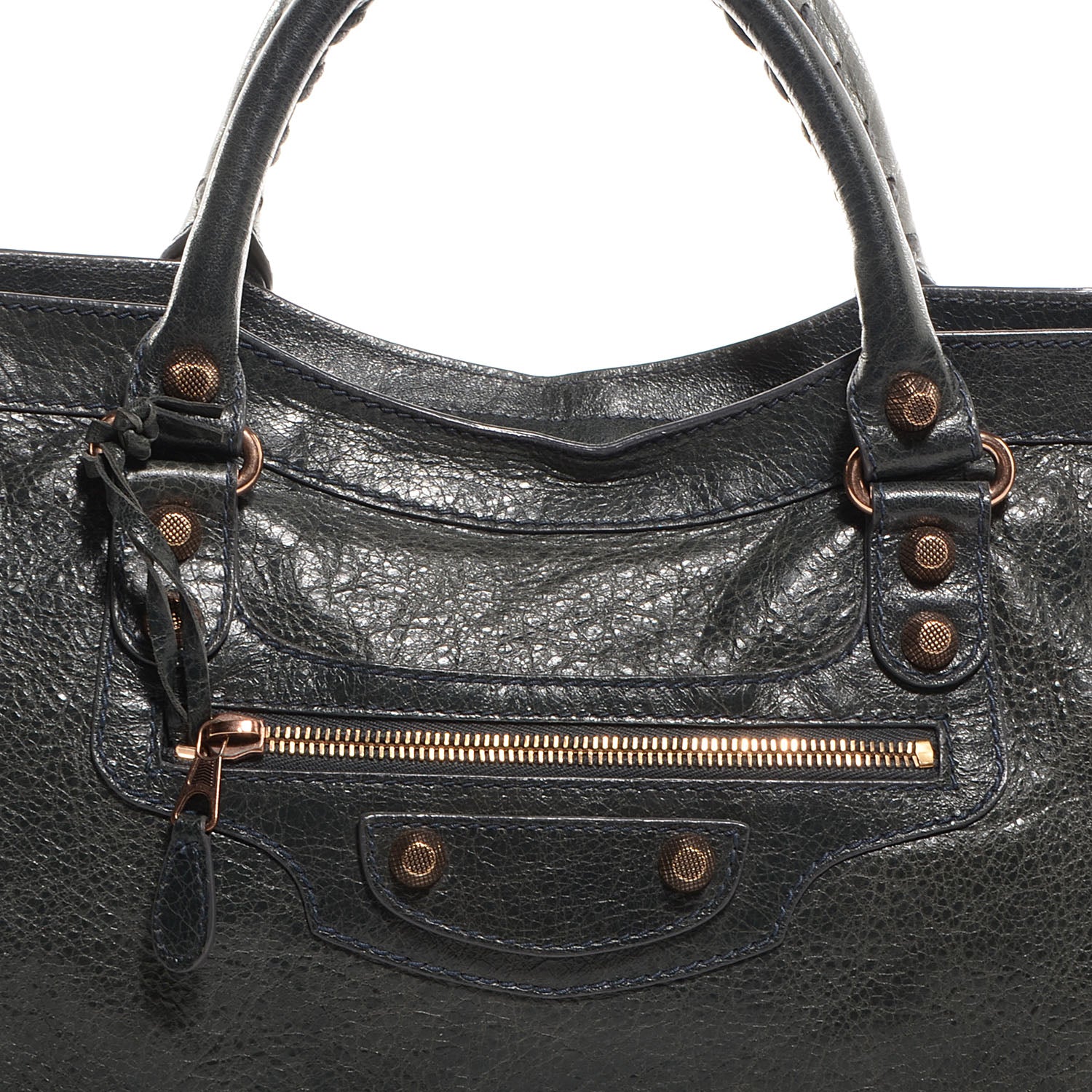 Balenciaga Agneau Giant 12 Rose Gold Hardware City Anthracite 4 of 12