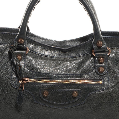 Balenciaga Agneau Giant 12 Rose Gold Hardware City Anthracite 4 of 12