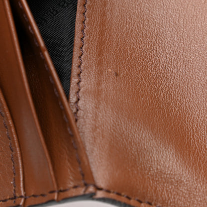 Burberry Grainy Calfskin House Check Continental Wallet Tan 12 of 13