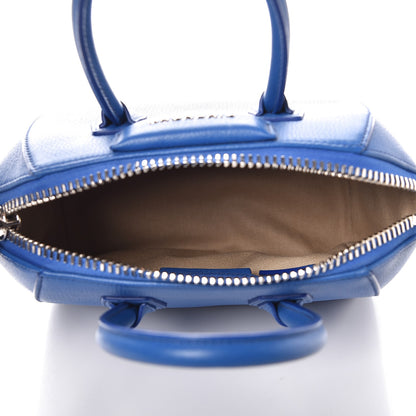 Givenchy Sugar Goatskin Mini Antigona Indigo Blue 5 of 11
