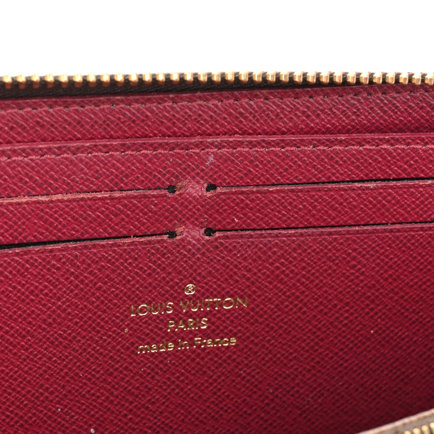 Monogram Clemence Wallet Fuchsia