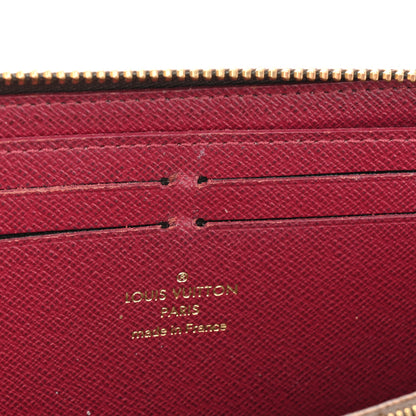 Louis Vuitton Monogram Clemence Wallet Fuchsia 14 of 17
