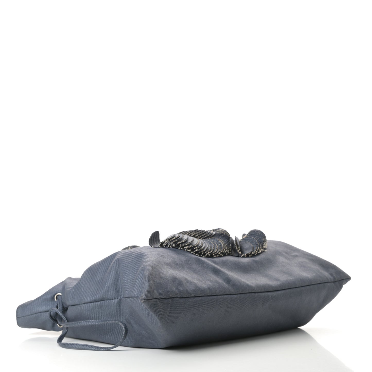Denim Small CC Discus Tote Blue