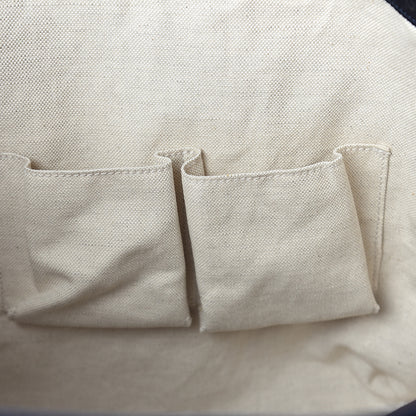 Gucci Nylon Monogram Medium Tote Navy 6 of 9