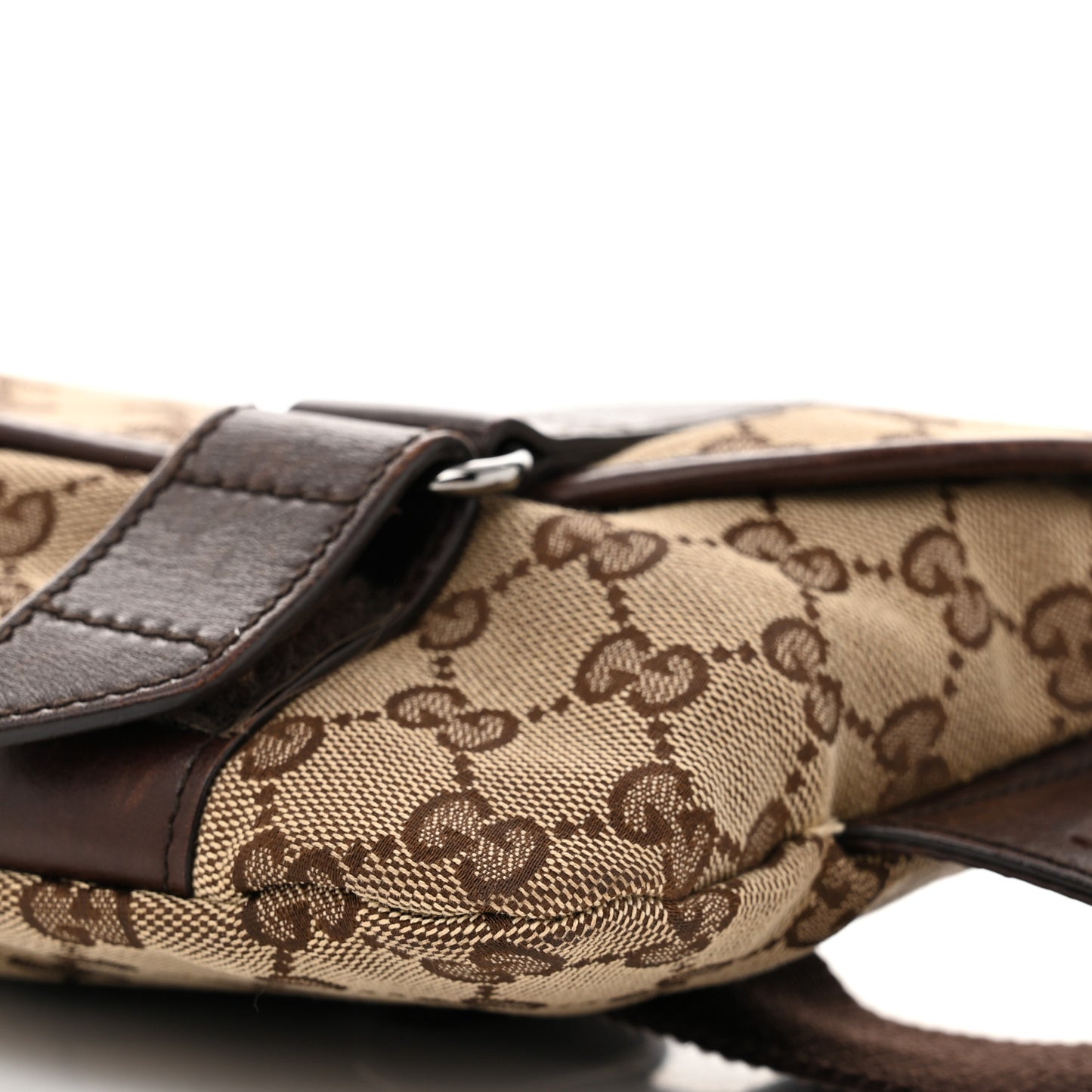 Monogram Waist Belt Bag Dark Brown