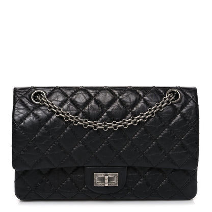 Chanel Aged Calfskin Quilted 2.55 Reissue 225 Flap Black 1 of 10