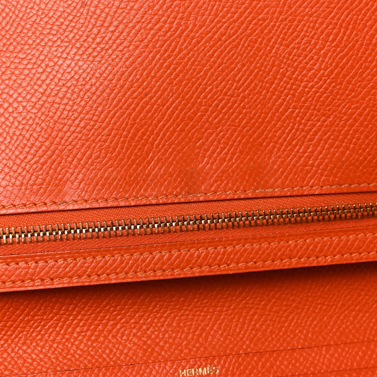 Epsom Bearn Gusset Wallet Orange