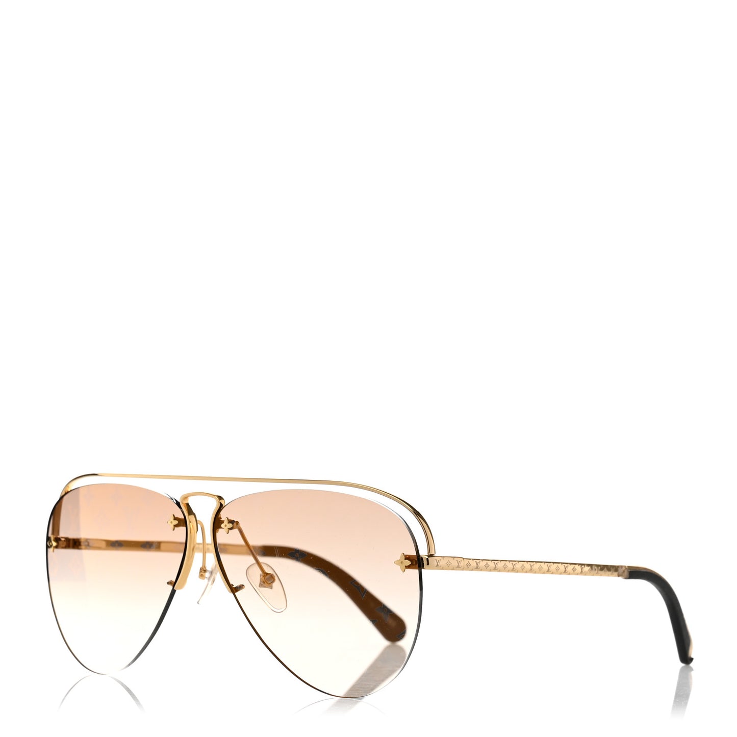Monogram Grease Sunglasses Z1366E Gold