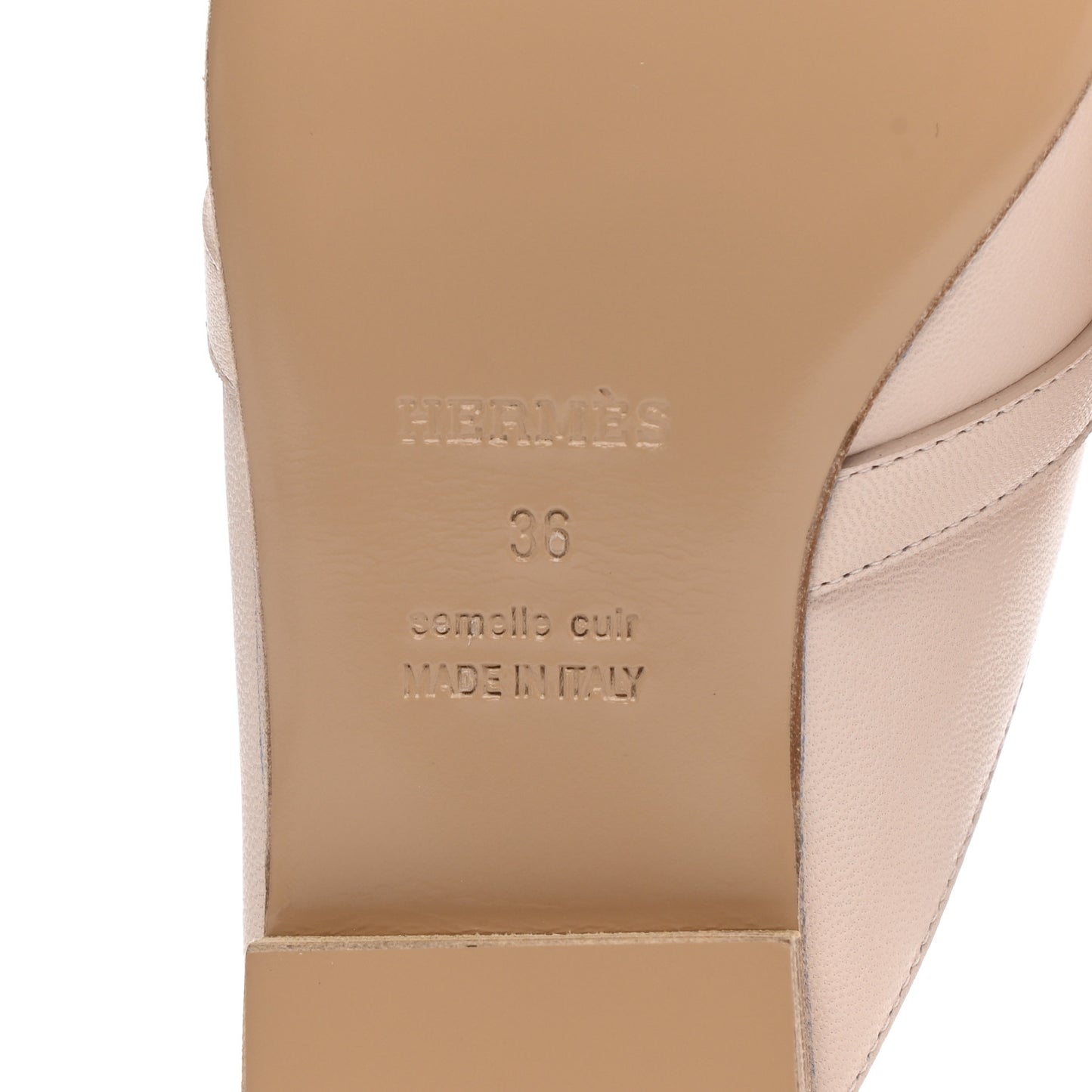 Goatskin Oz Mules 36 Blanc Poros