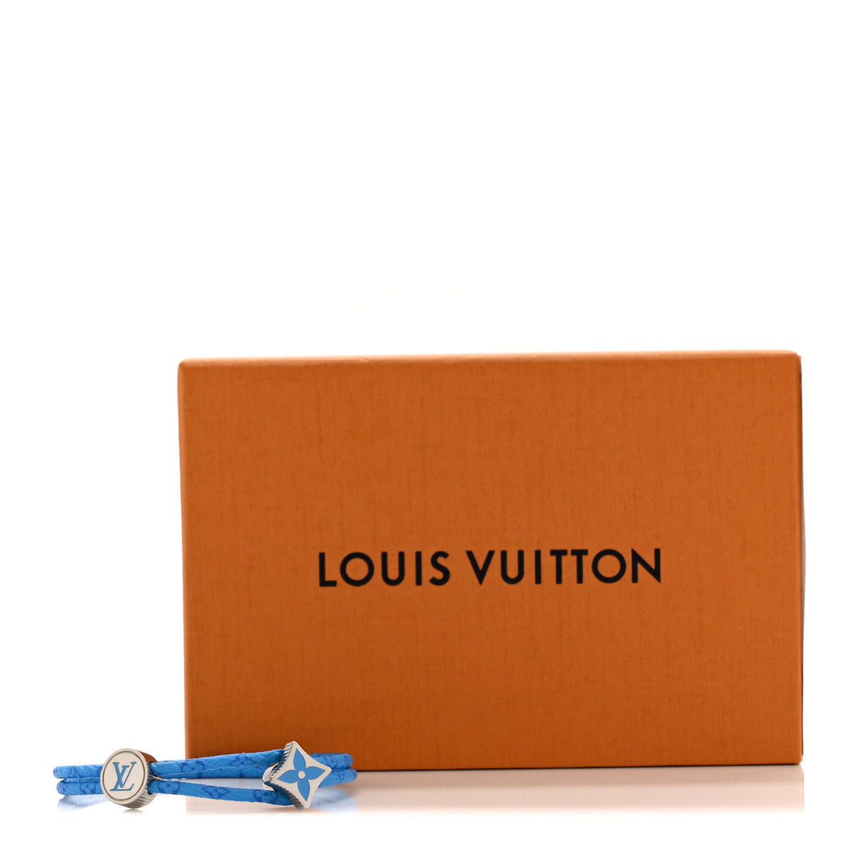 Louis Vuitton Monogram Heritage Catch It Bracelet  Blue 5 of 5