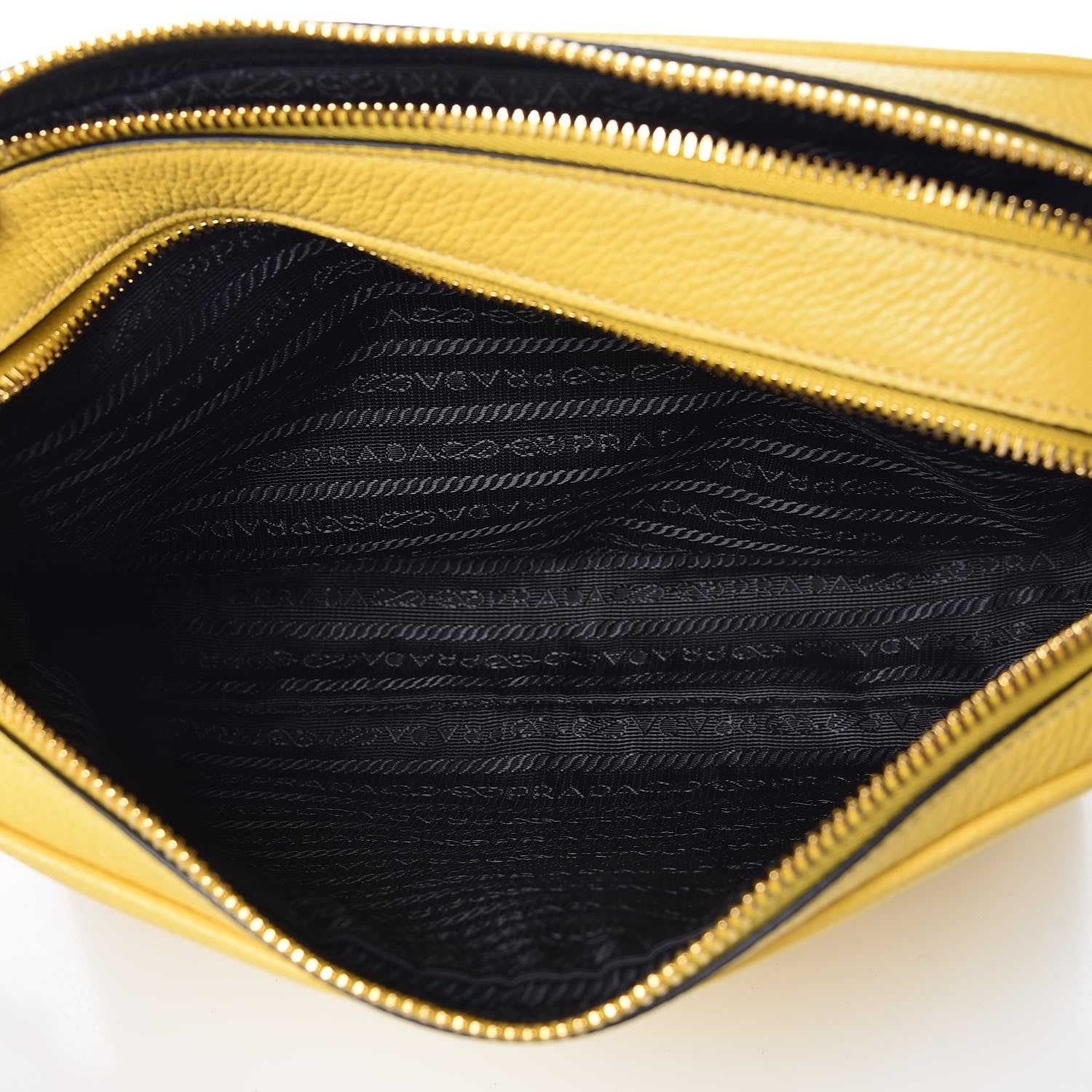 Prada Vitello Phenix Camera Bag Soleil 6 of 9