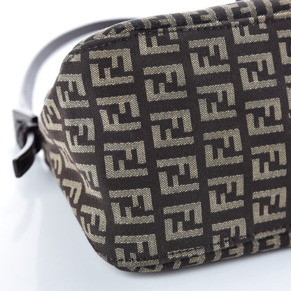 Fendi Zucchino Vitello Mini Mama Baguette Testa di Moro Beige 5 of 10
