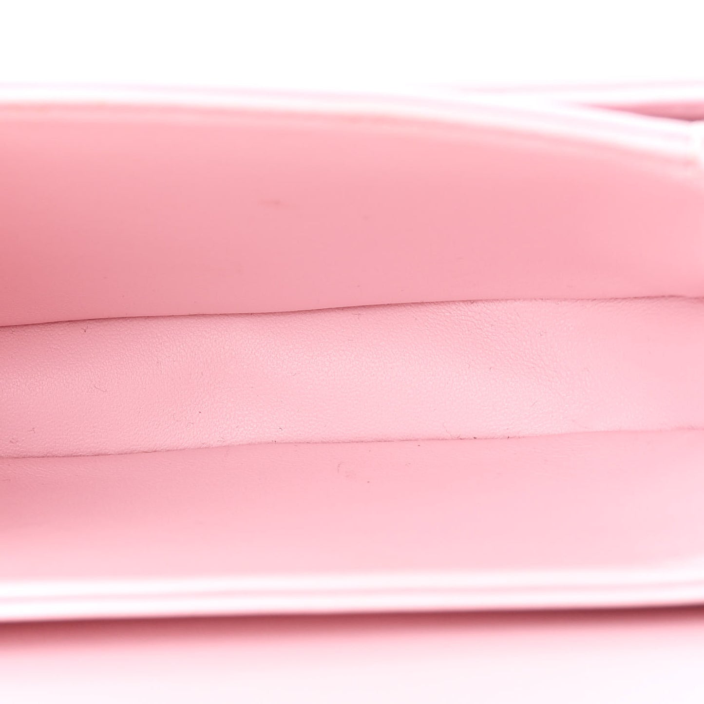 Shiny Calfskin Triomphe Mini Besace Clea Light Pink