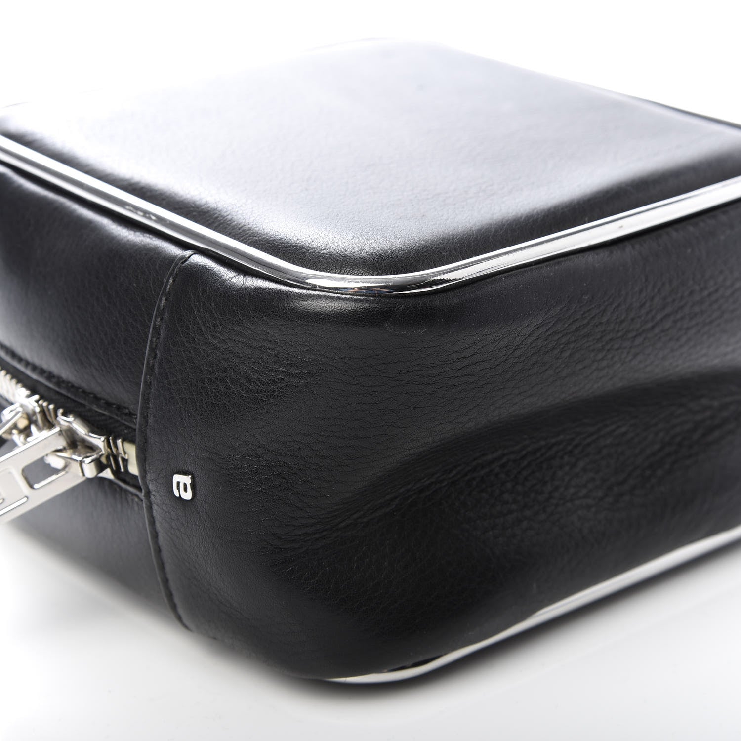 Alexander Wang Supple Calfskin Halo Top Handle Bag Black 6 of 9