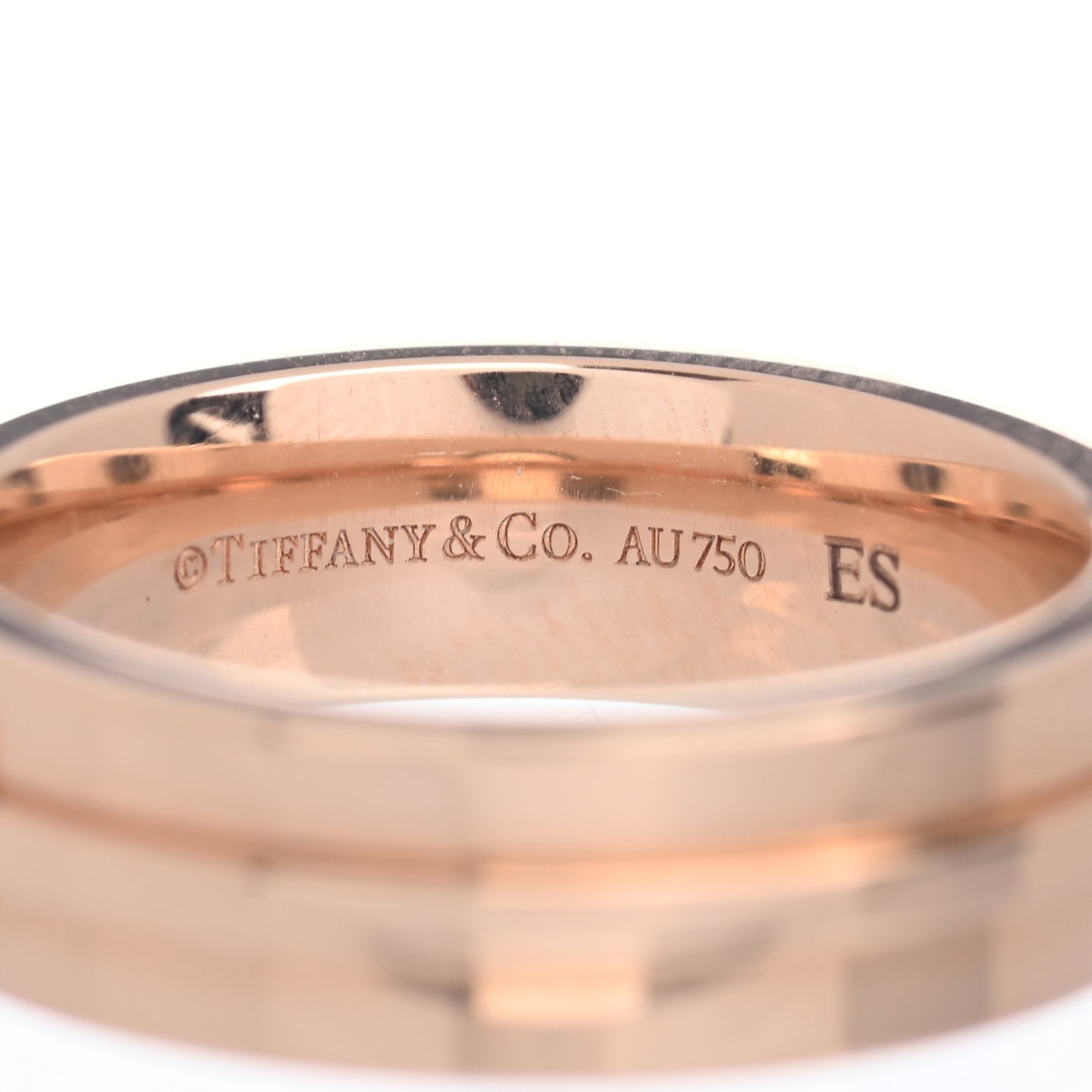 18K Rose Gold T Two Ring 52 6