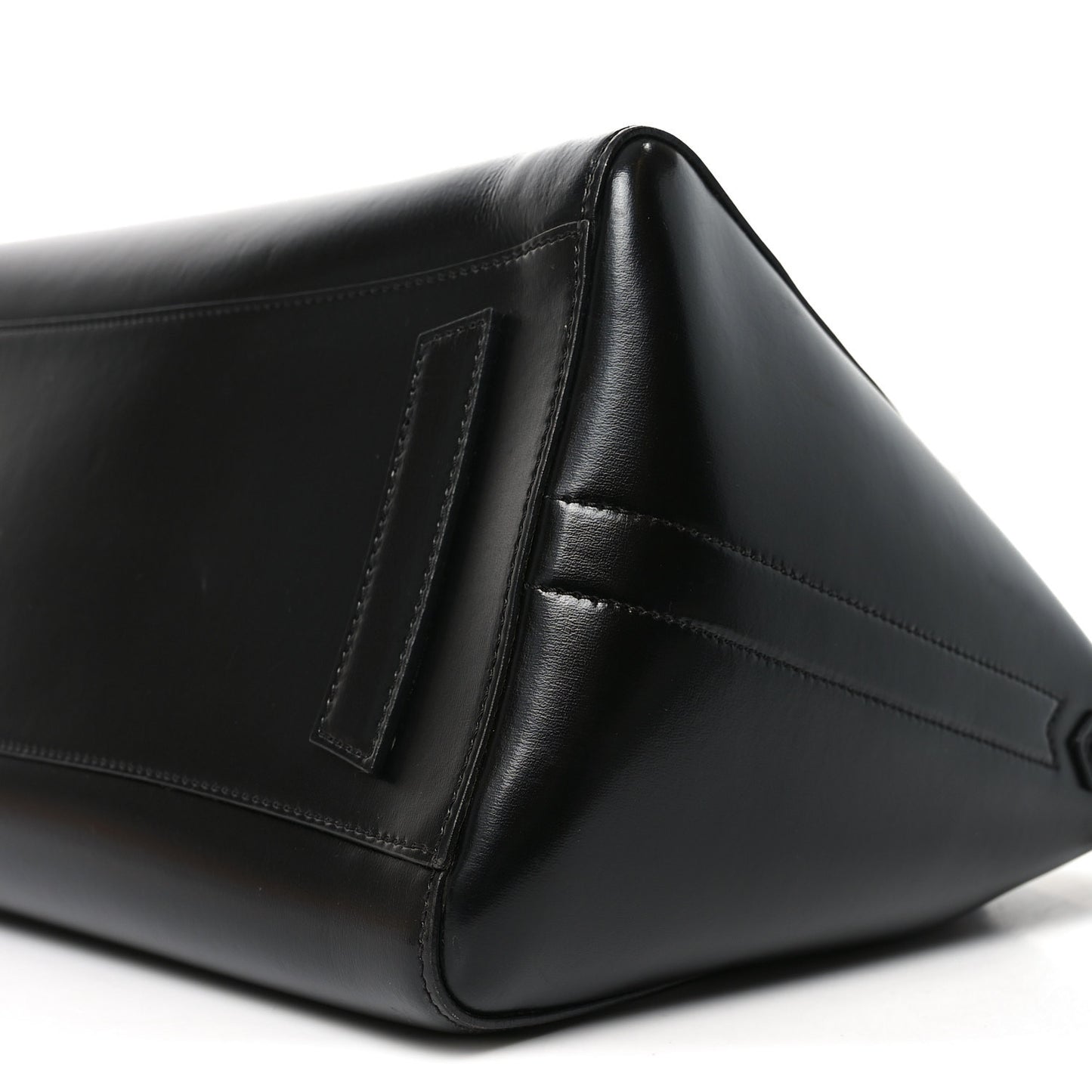 Shiny Lord Calfskin Medium Antigona Black