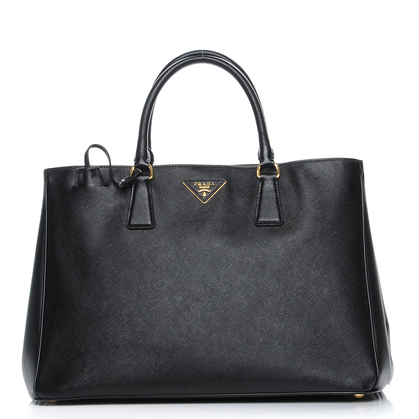 Saffiano Lux Large Tote Nero Black