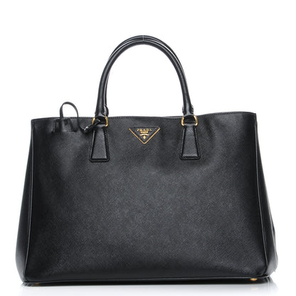 Prada Saffiano Lux Large Tote Nero Black 1 of 9