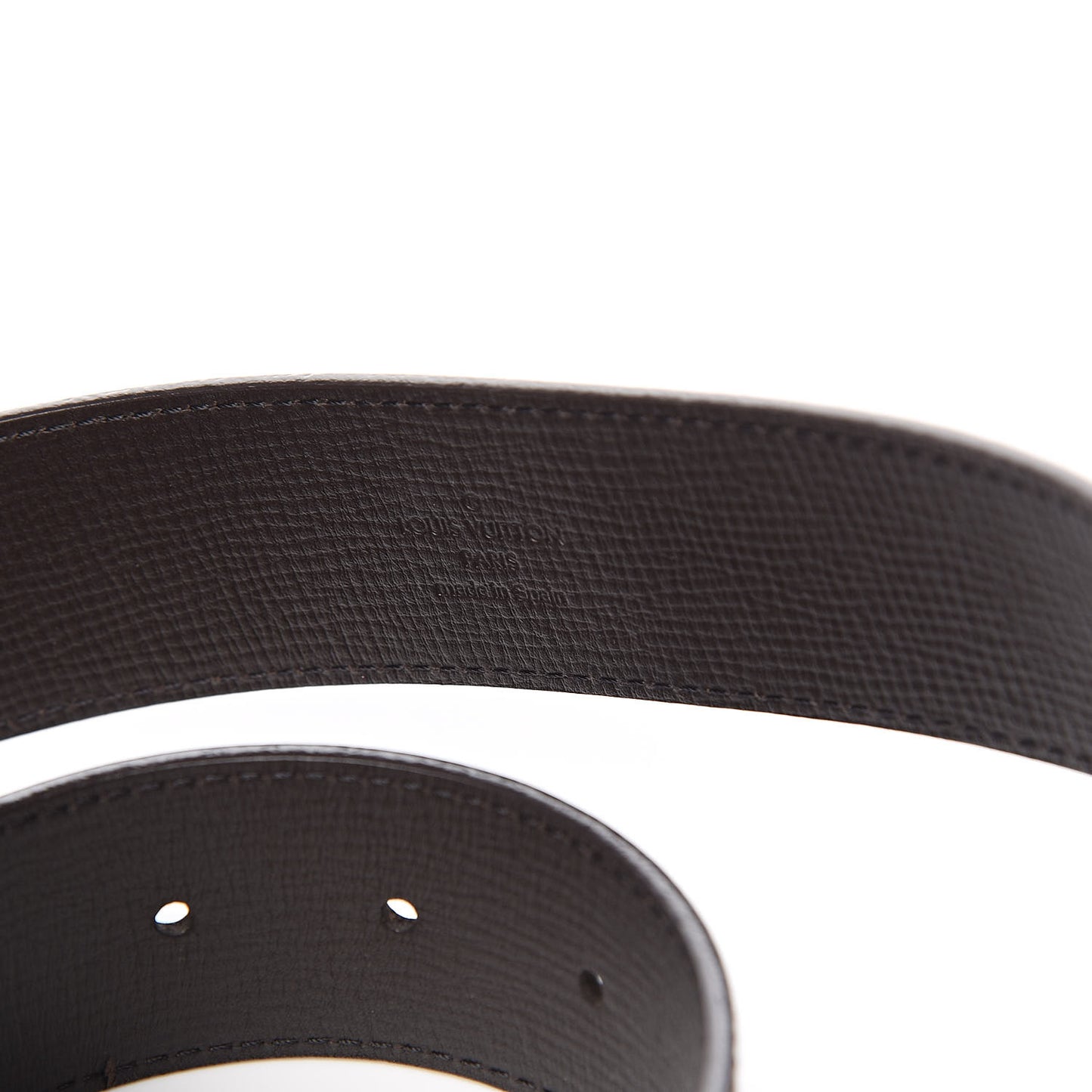 Utah LV Initiales 40mm Belt 85 34 Coffee