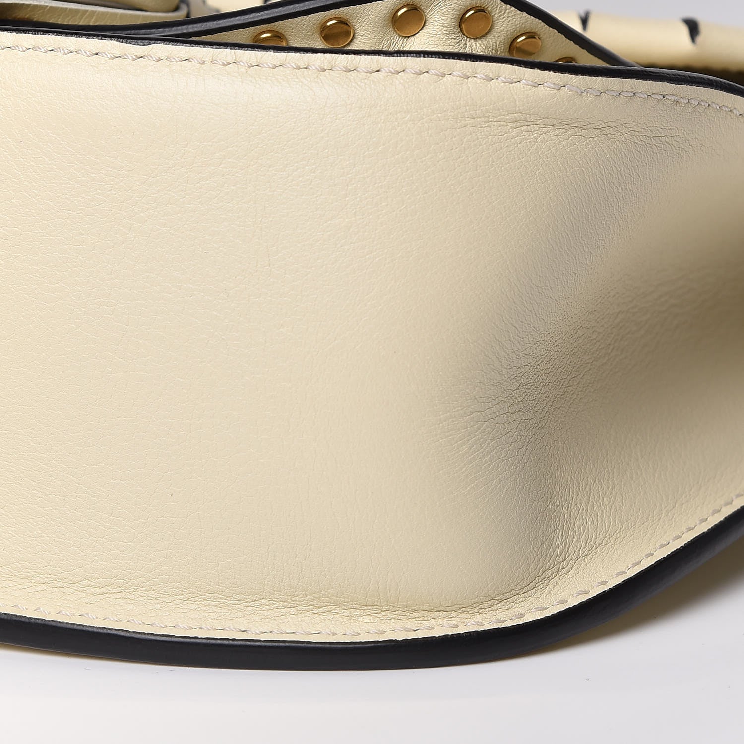 Chloe Calfskin Small Hudson Shoulder Bag Lace White 10 of 13