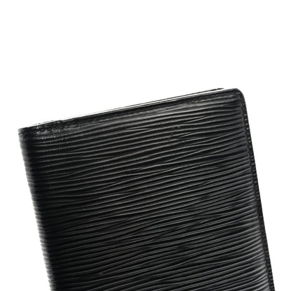 Louis Vuitton Epi Checkbook Cover Black 8 of 8