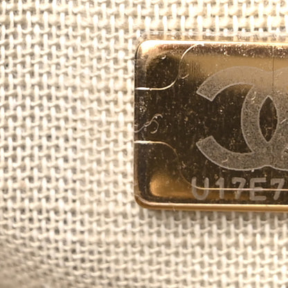 Chanel Mixed Fibers Calfskin Small Deauville Tote Dark Blue 7 of 10