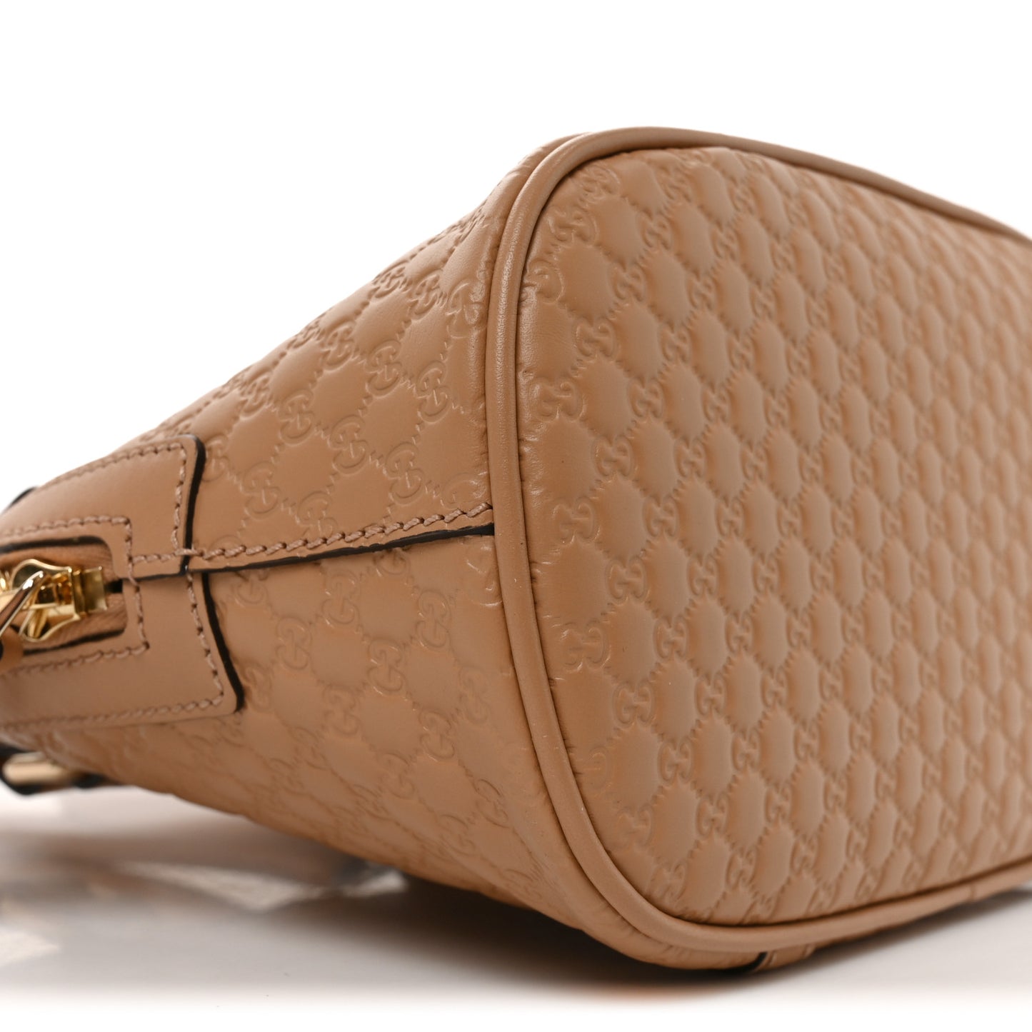 Soft Microguccissima Mini Dome Bag Camelia