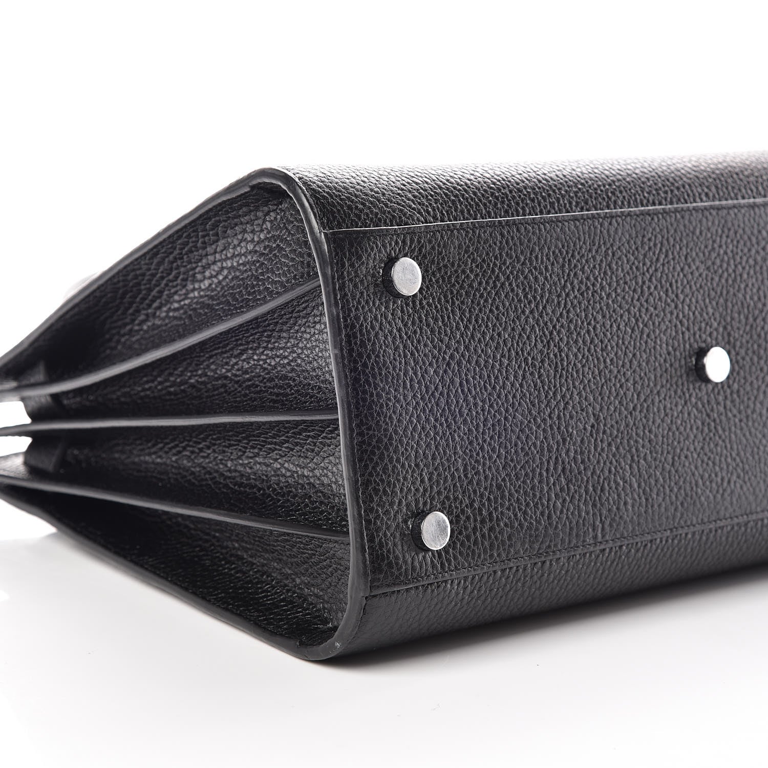 Saint Laurent Grained Calfskin Small Sac De Jour Black 5 of 10