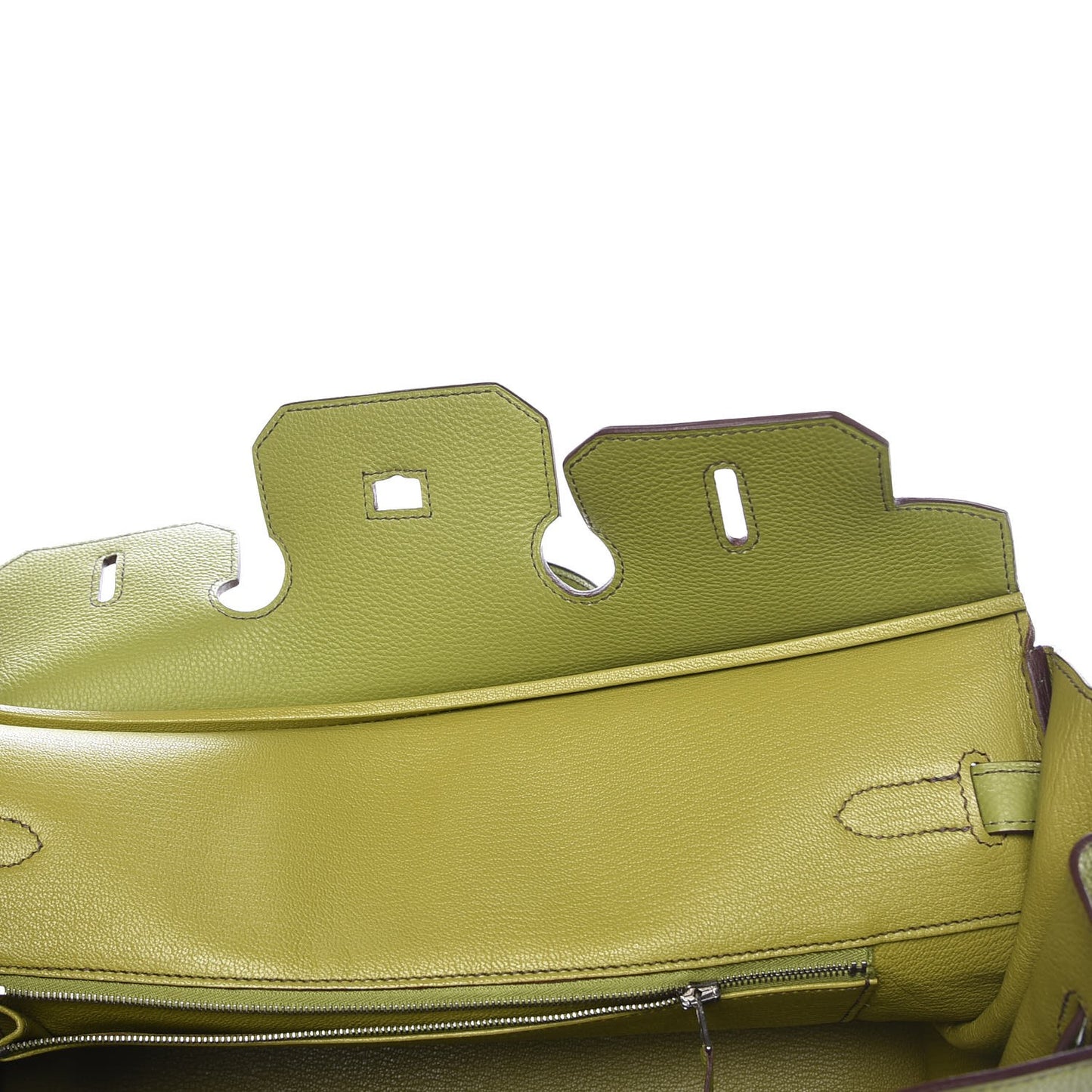 Togo Birkin 35 Vert Anis