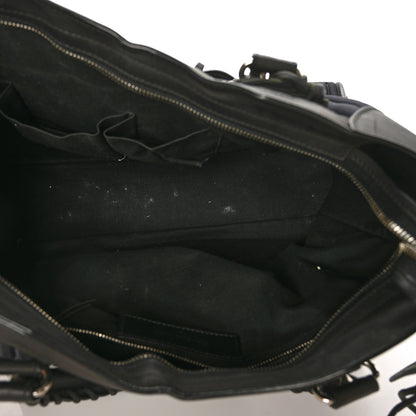 Balenciaga Ribbed Neoprene Classic Silver Hardware City Black 5 of 8