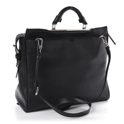 3.1 Phillip Lim 3.1 Calfskin Embossed Large Ryder Satchel Black 4 of 10