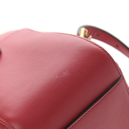 Gucci Calfskin Matelasse GG Marmont Dome Backpack Hibiscus Red 10 of 13