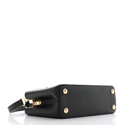 Louis Vuitton Taurillon Capucines BB Black 4 of 10