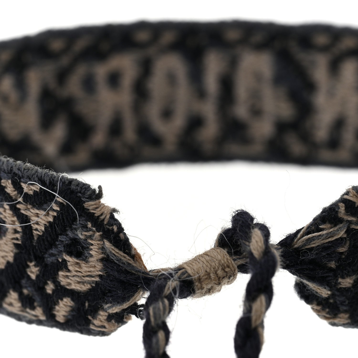 Christian Dior Woven Cotton J'Adior Friendship Bracelet Set Navy 5 of 6