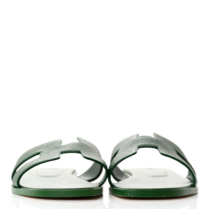 Hermes Epsom Oran Sandals 39 Cactus 2 of 10