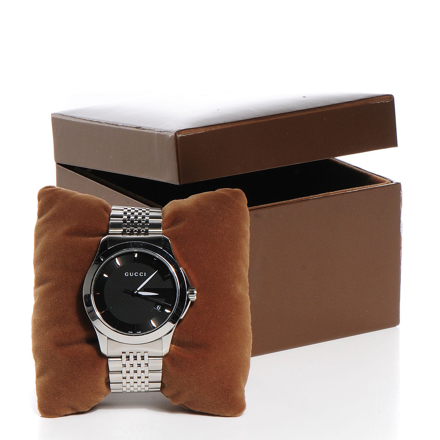 Stainless Steel 38mm G-Timeless Quartz Watch Black
