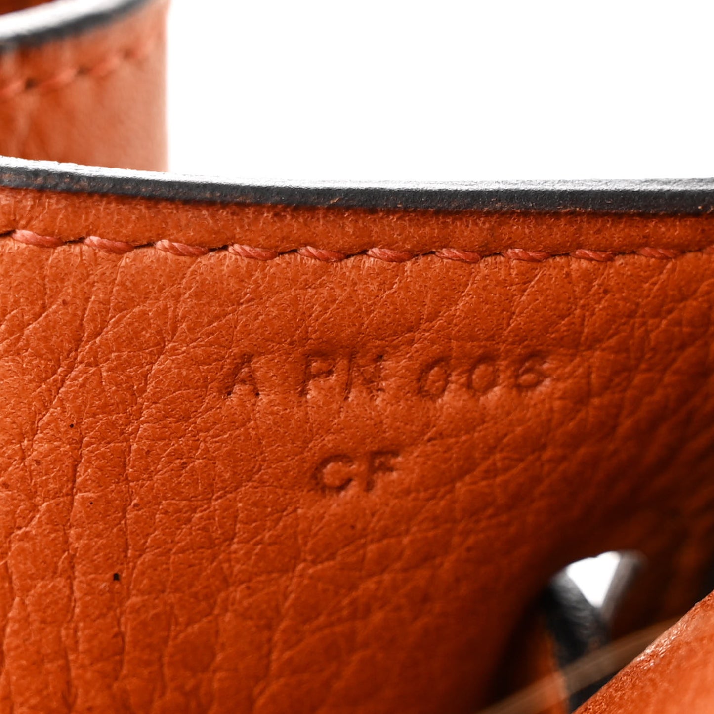 Taurillon Saddle HAC Birkin 40 Cuivre