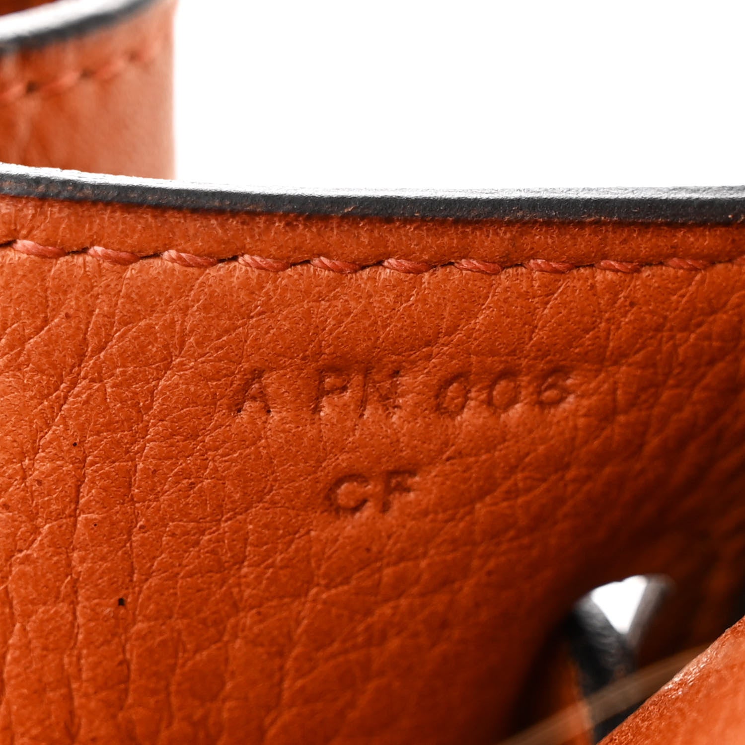 Hermes Taurillon Saddle HAC Birkin 40 Cuivre 7 of 15