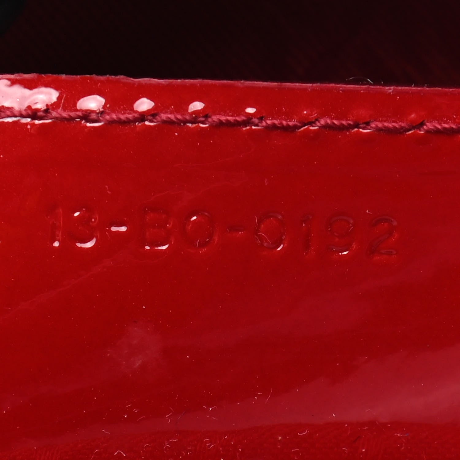 Christian Dior Patent Cannage Large Lady Dior Red 7 of 10