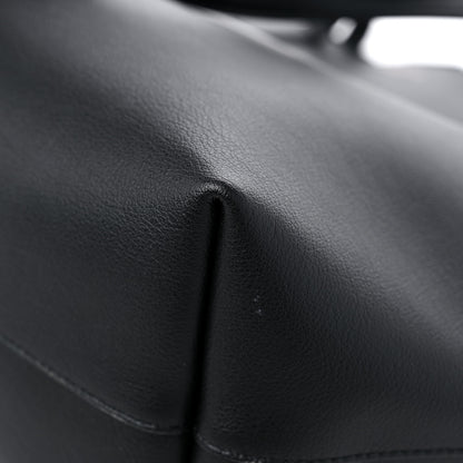 Saint Laurent Calfskin Large Shopping Tote Black 9 of 11