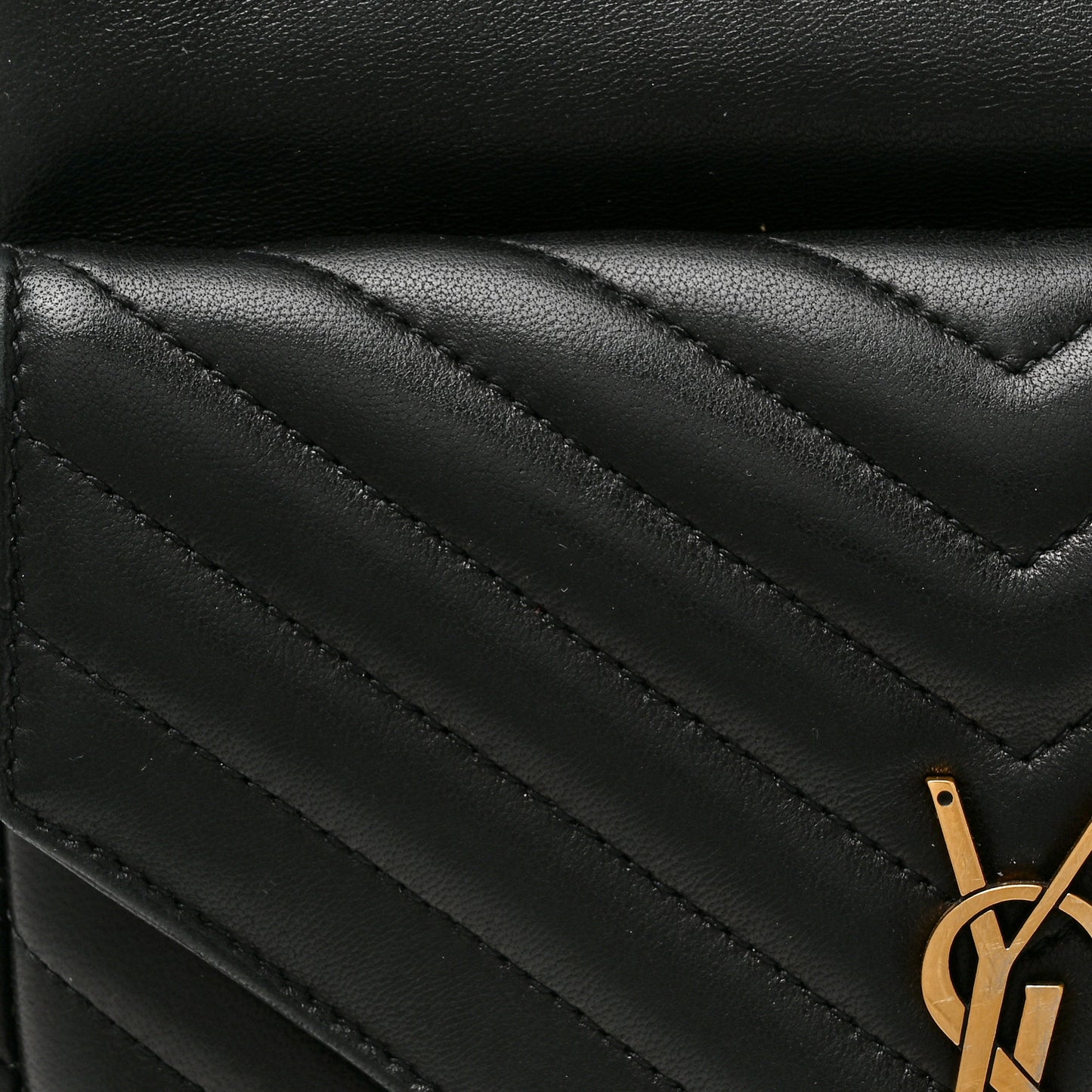 Lambskin Matelasse Monogram Joe Backpack Black
