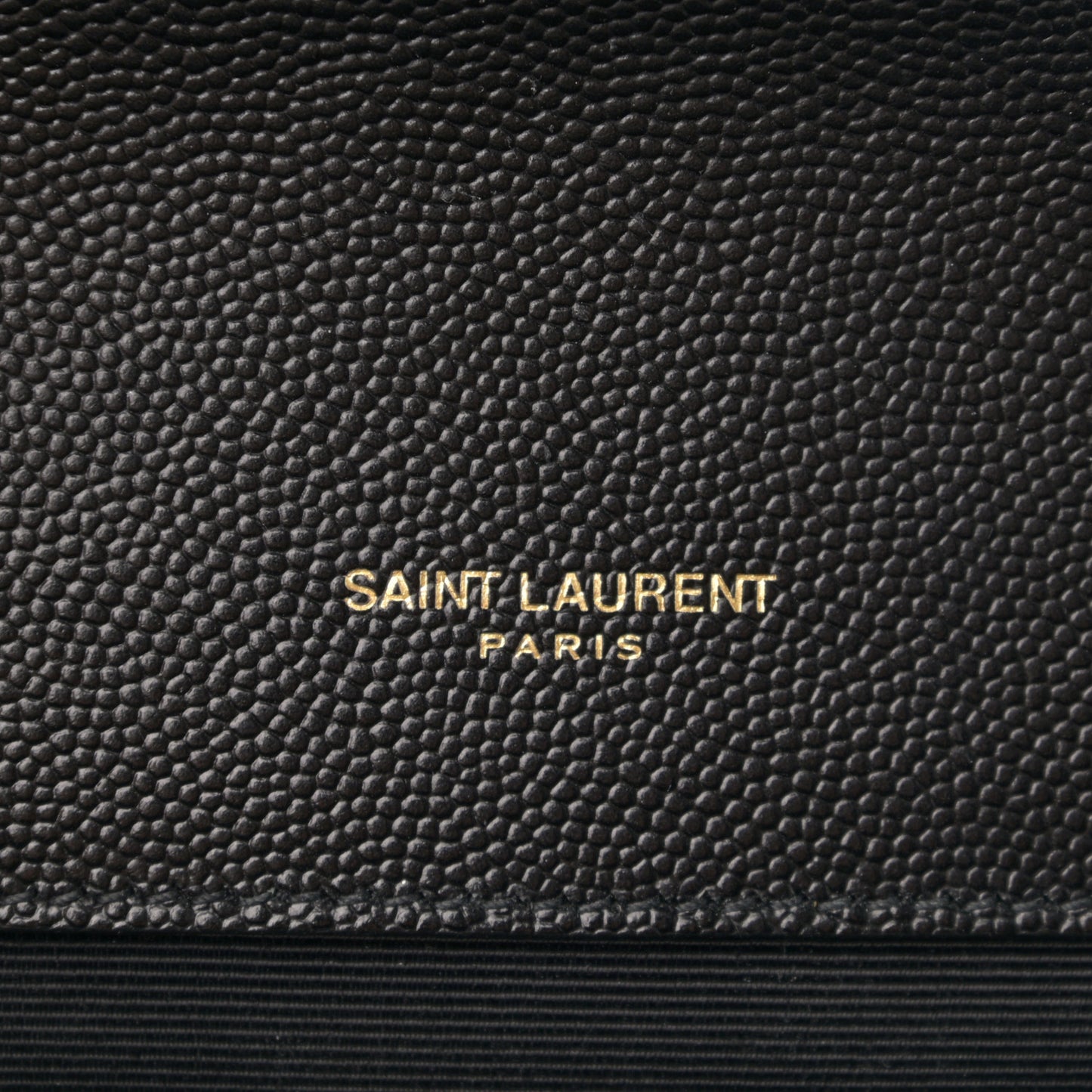 Grain De Poudre Textured Mixed Matelasse Triquilt Medium Monogram Satchel Black