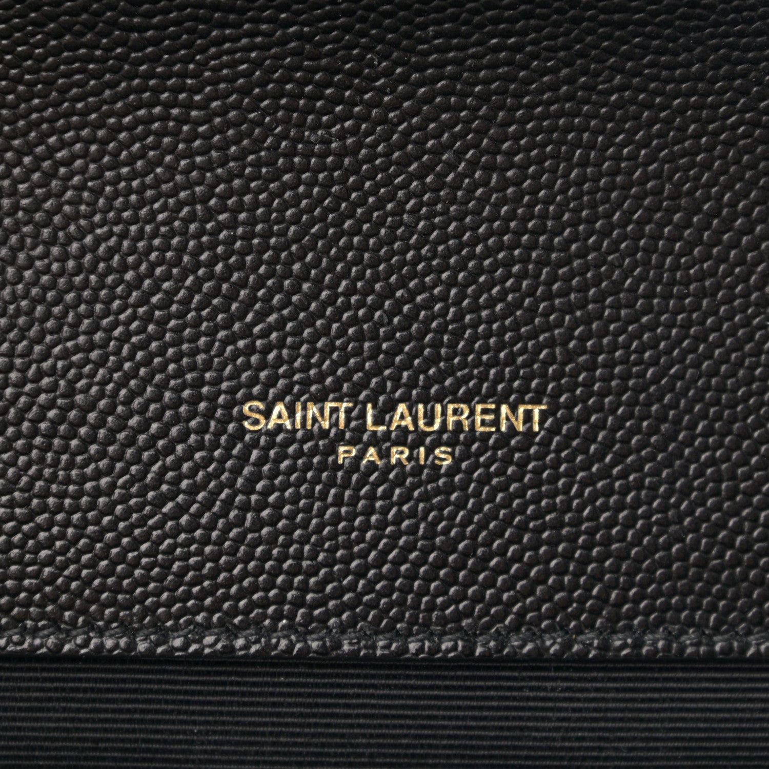 Saint Laurent Grain De Poudre Textured Mixed Matelasse Triquilt Medium Monogram Satchel Black 7 of 12