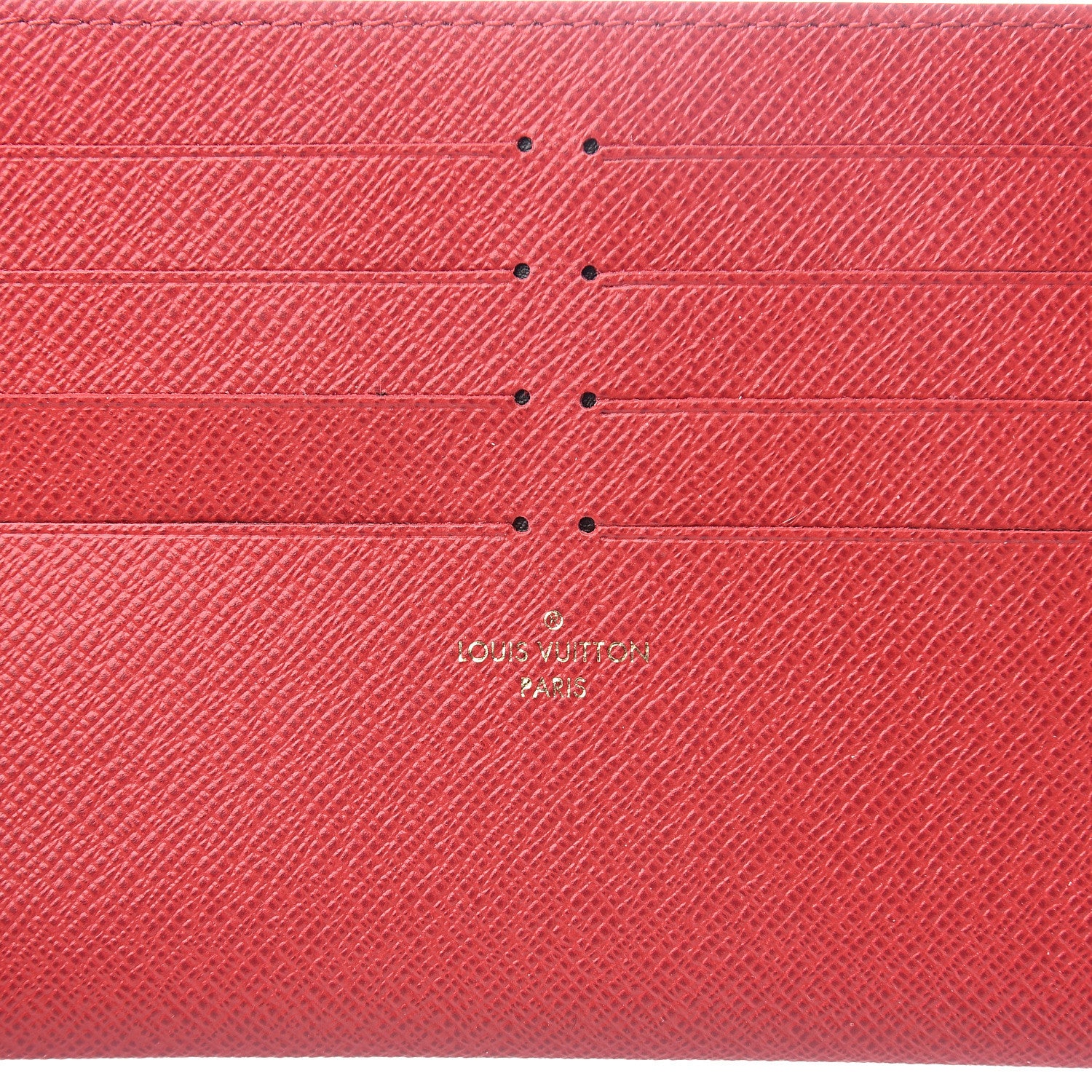 Louis Vuitton Calfskin Felicie Card Holder Insert Fuchsia 5 of 5
