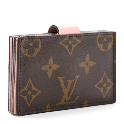 Louis Vuitton Monogram Gusset Card Holder Rose Ballerine 3 of 6