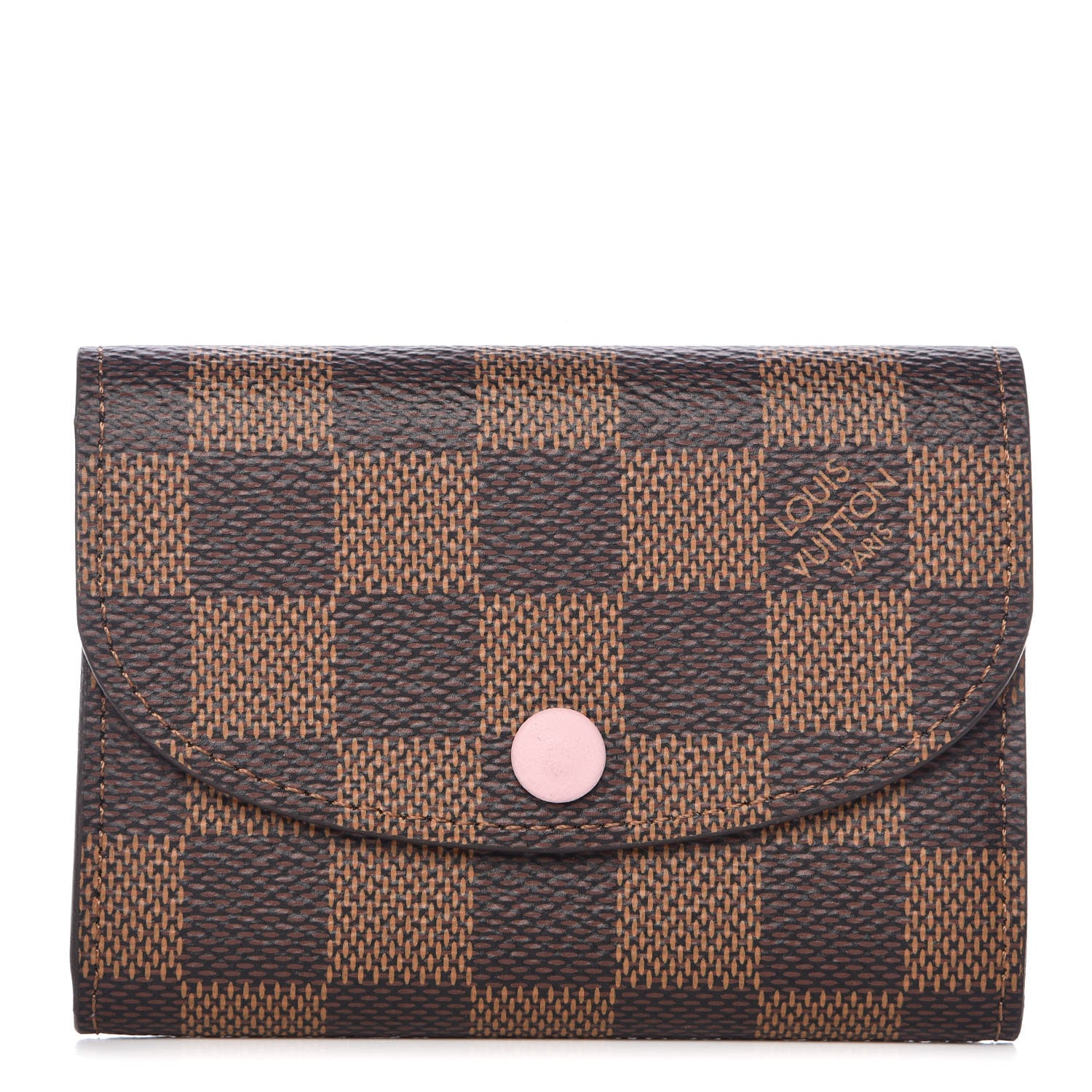 Louis Vuitton Damier Rosalie Coin Purse Rose Ballerine 1 of 8