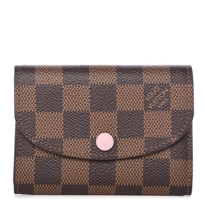 Louis Vuitton Damier Rosalie Coin Purse Rose Ballerine 1 of 8