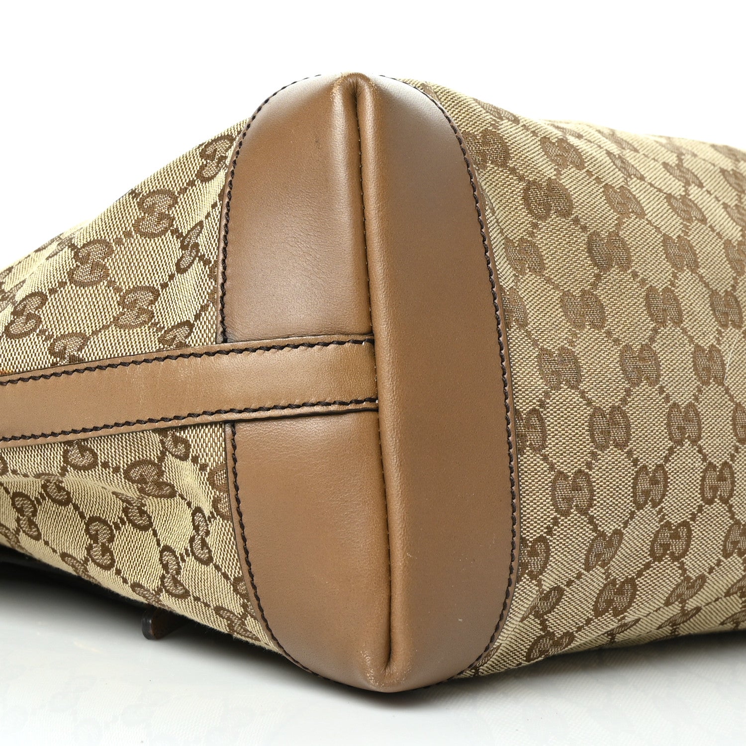Gucci Monogram Large Craft Tote Light Brown 7 of 10