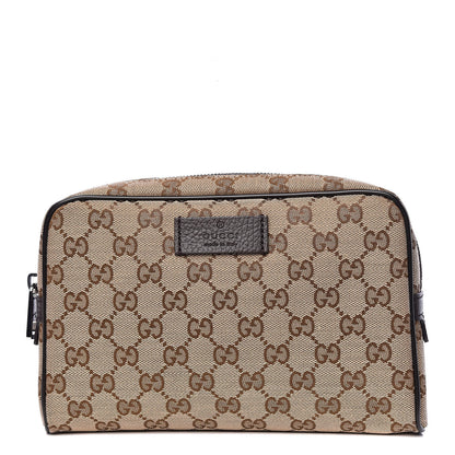 Gucci Monogram Belt Bag Dark Brown 1 of 10