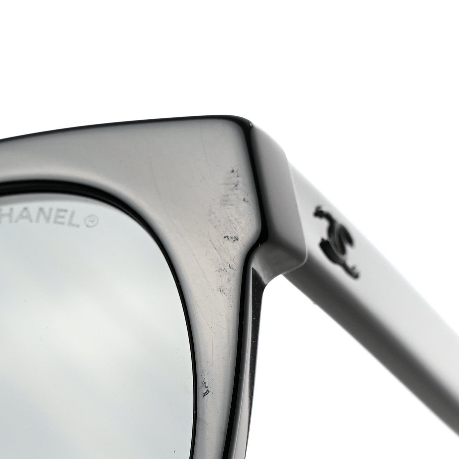 Chanel Acetate CC Butterfly Sunglasses 5414 Black Pink 9 of 11